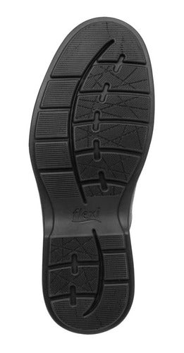 Zapato Flexi Hombre De Confort De Piel 404802neg