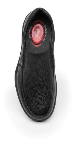 Zapato Flexi Hombre De Confort De Piel 404802neg