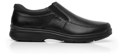 Zapato Flexi Hombre De Confort De Piel 404802neg