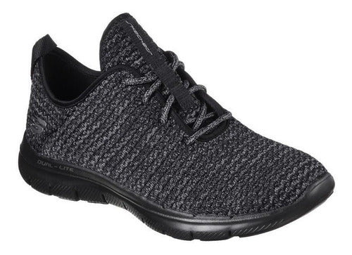 Tenis Skechers Mujer Memory Foam 12773bkcc