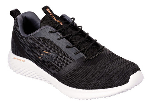 Tenis Skechers Hombre Memory Foam 52504blk