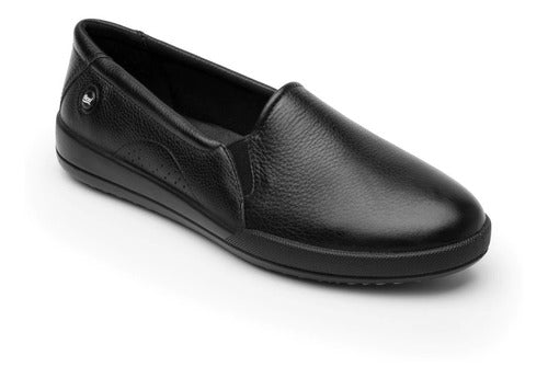Zapato Flexi Mujer De Confort Piel 106302neg