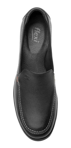 Zapato Flexi Mujer De Confort Piel 104806neg