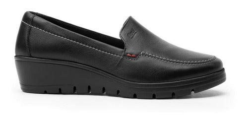 Zapato Flexi Mujer De Confort Piel 104806neg