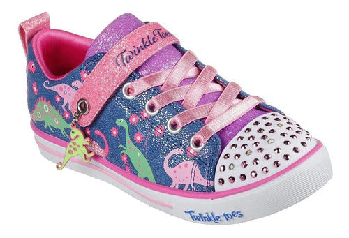 Tenis Skechers Niñas Twinkle Toes Con Luces 314764lnvmt