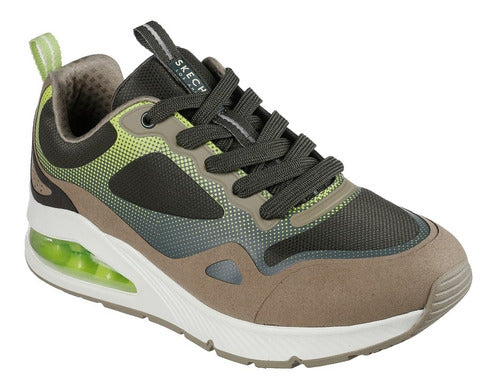 Tenis Skechers Hombre Uno Memory Foam 232182olv