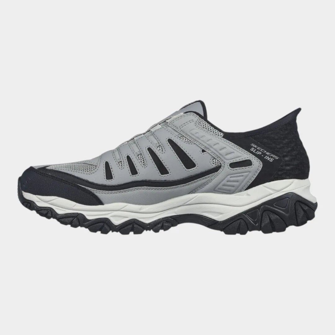 Tenis Skechers Hombre Slip-ins Extra Ancho 237563wwgybk Gris