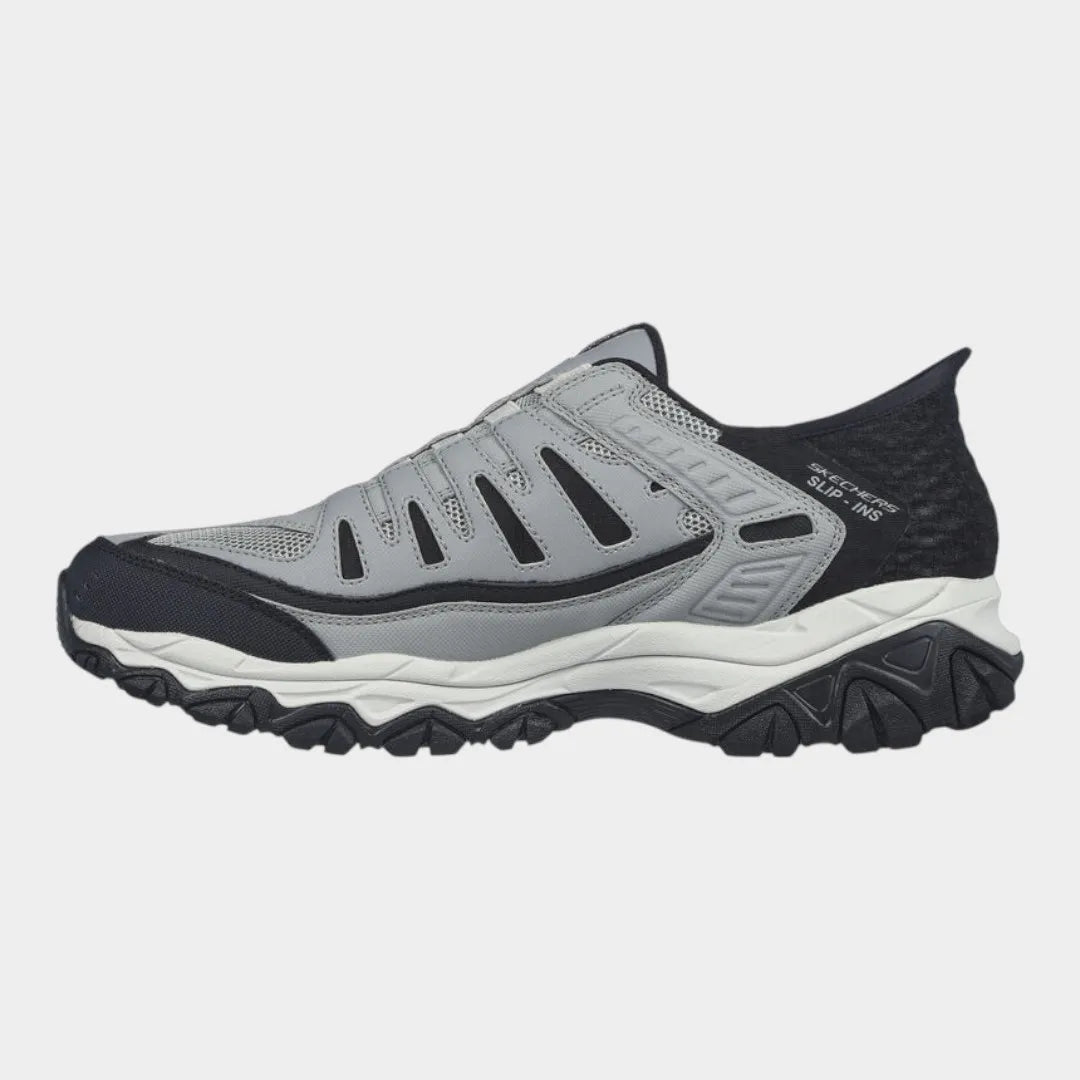 Tenis Skechers Hombre Slip-ins Extra Ancho 237563wwgybk Gris
