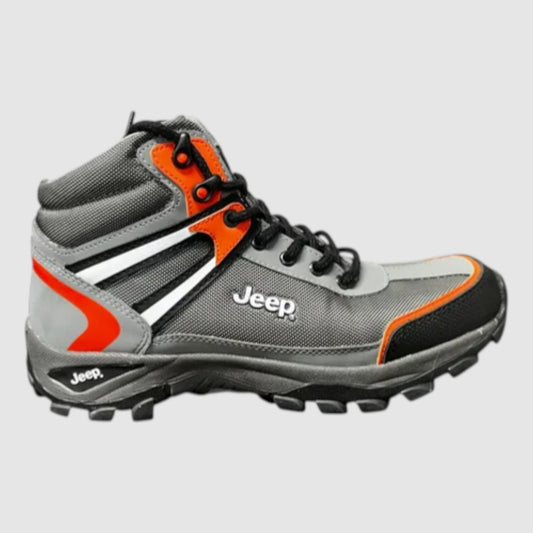 Botas Jeep Hombre Outdoor 3474gri Gris