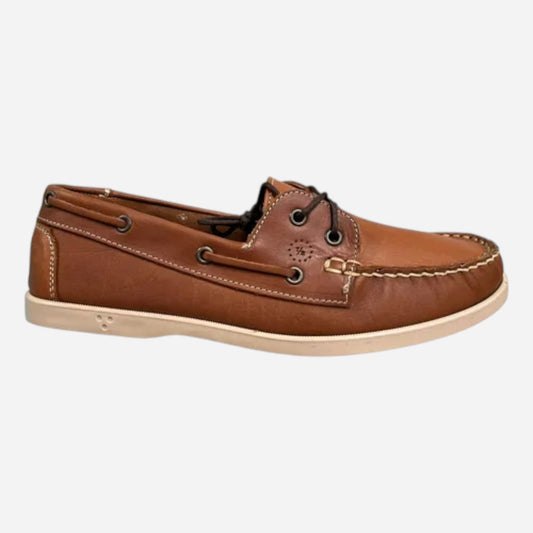Zapatos Triples Mocasín Náutico Piel Th Remy 3524