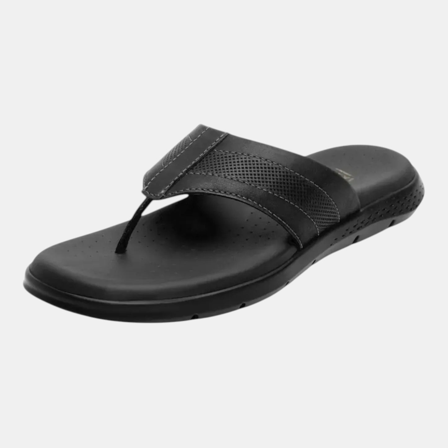 Sandalia Flexi Hombre Recovery Form Piel 400023neg