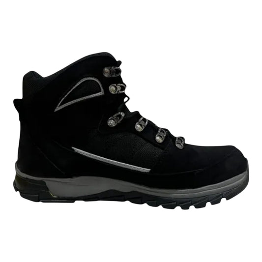 Botas Jeep Hombre Outdoor Nobuck Piel 4506neg Negro