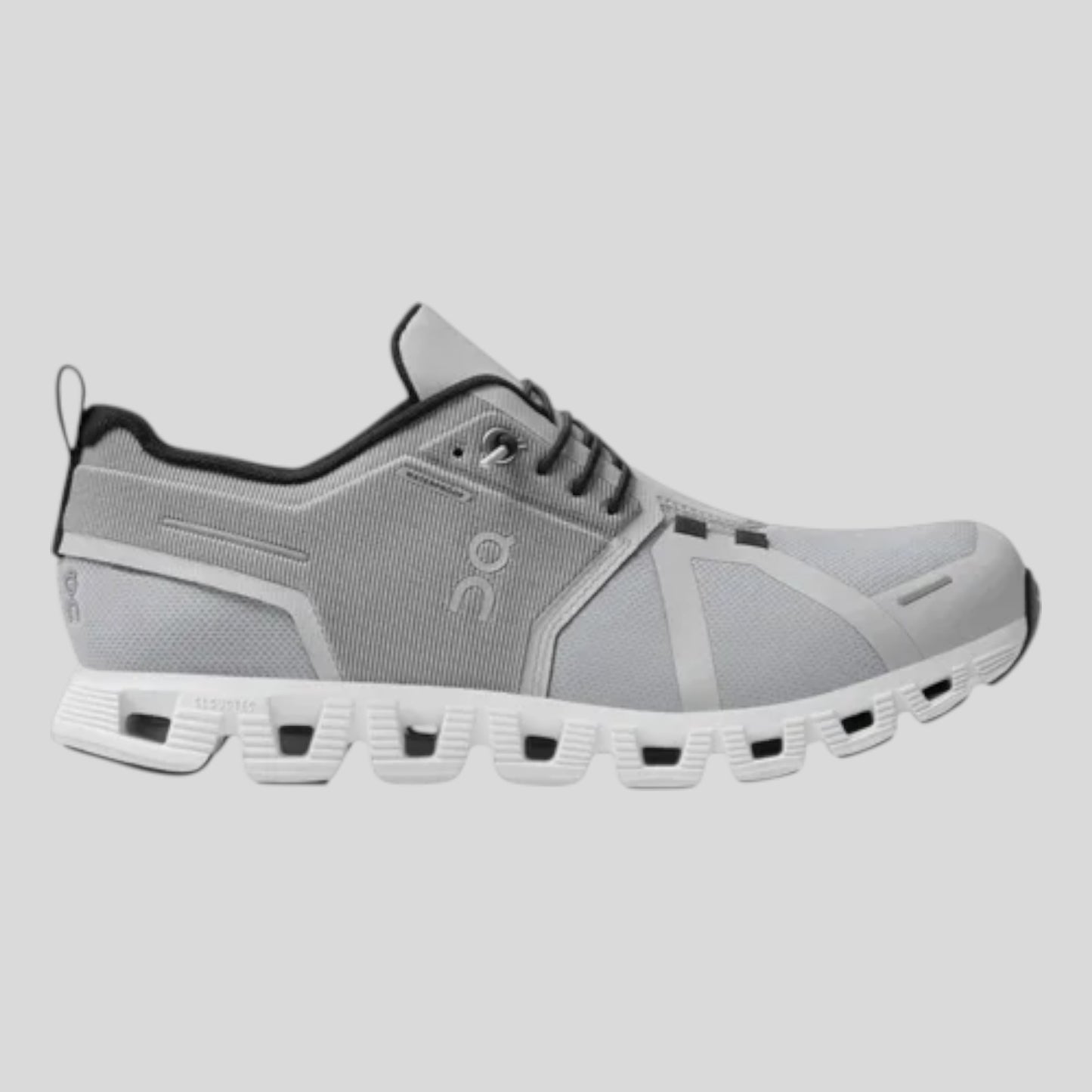 Tenis On Cloud 5 Waterproof Hombre 59.98841 Gris