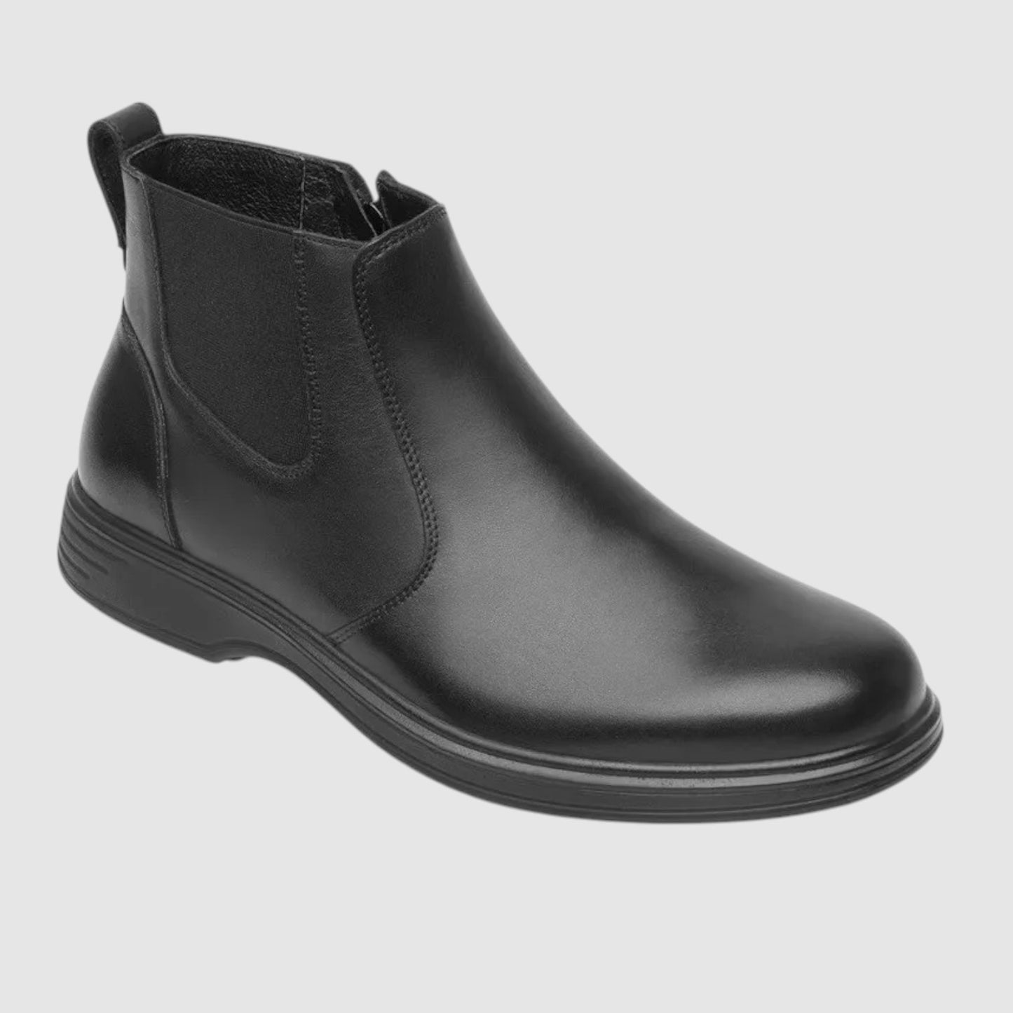 Botín Flexi Hombre Casual De Piel 59305neg