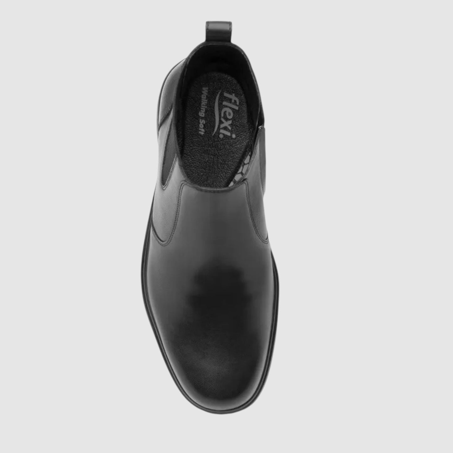 Botín Flexi Hombre Casual De Piel 59305neg