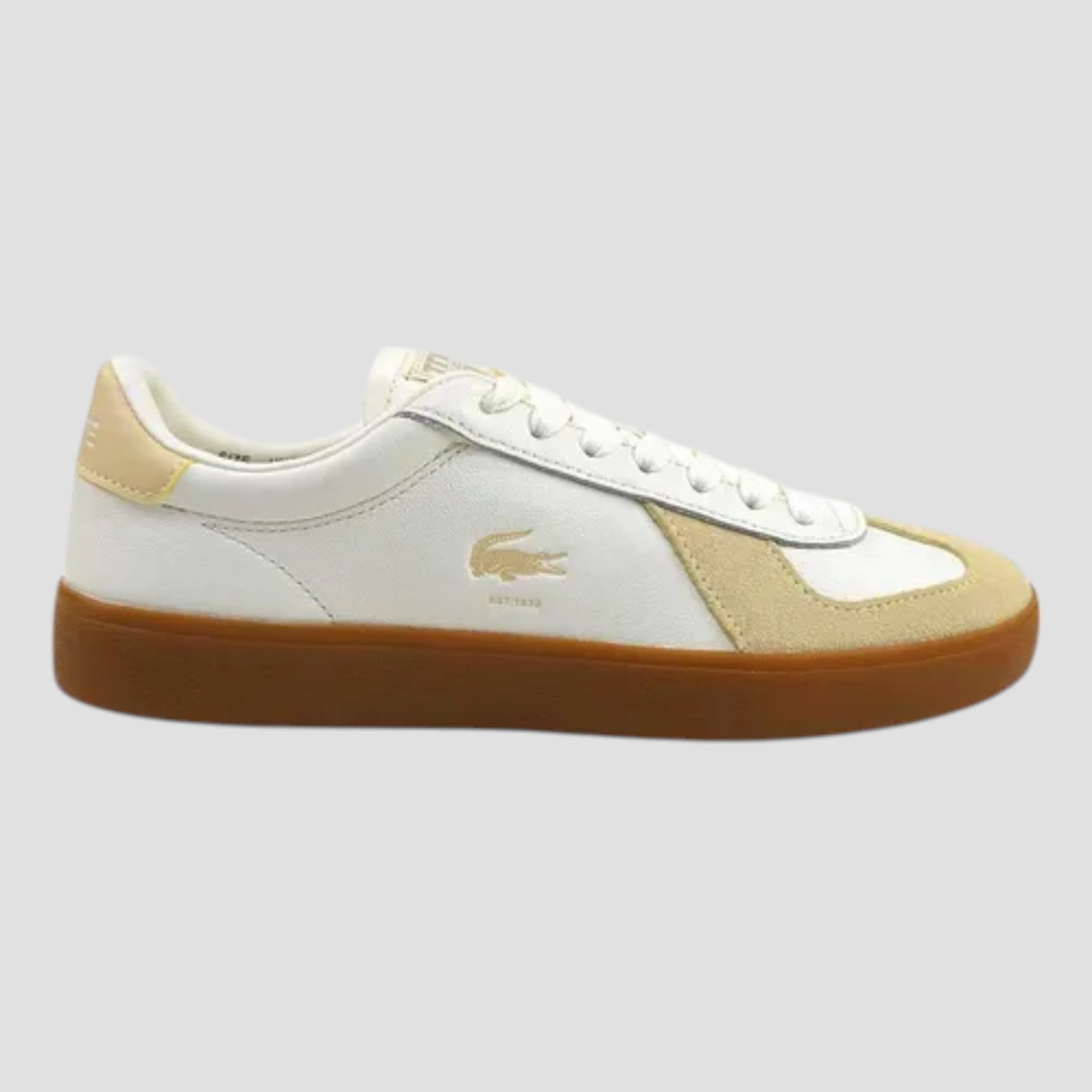 Tenis Lacoste Mujer Baseshot Pro Urban Piel 749sfa0030ab0 Blanco