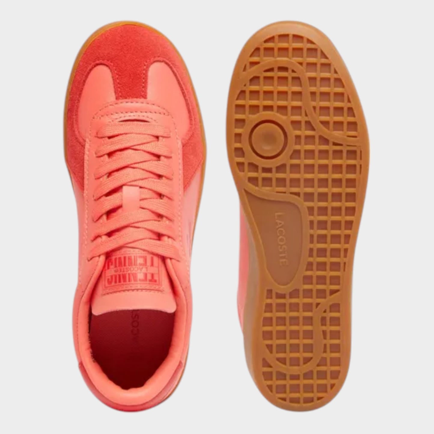 Tenis Lacoste Mujer Baseshot Pro Urban Piel 749sfa0030abx Rojo