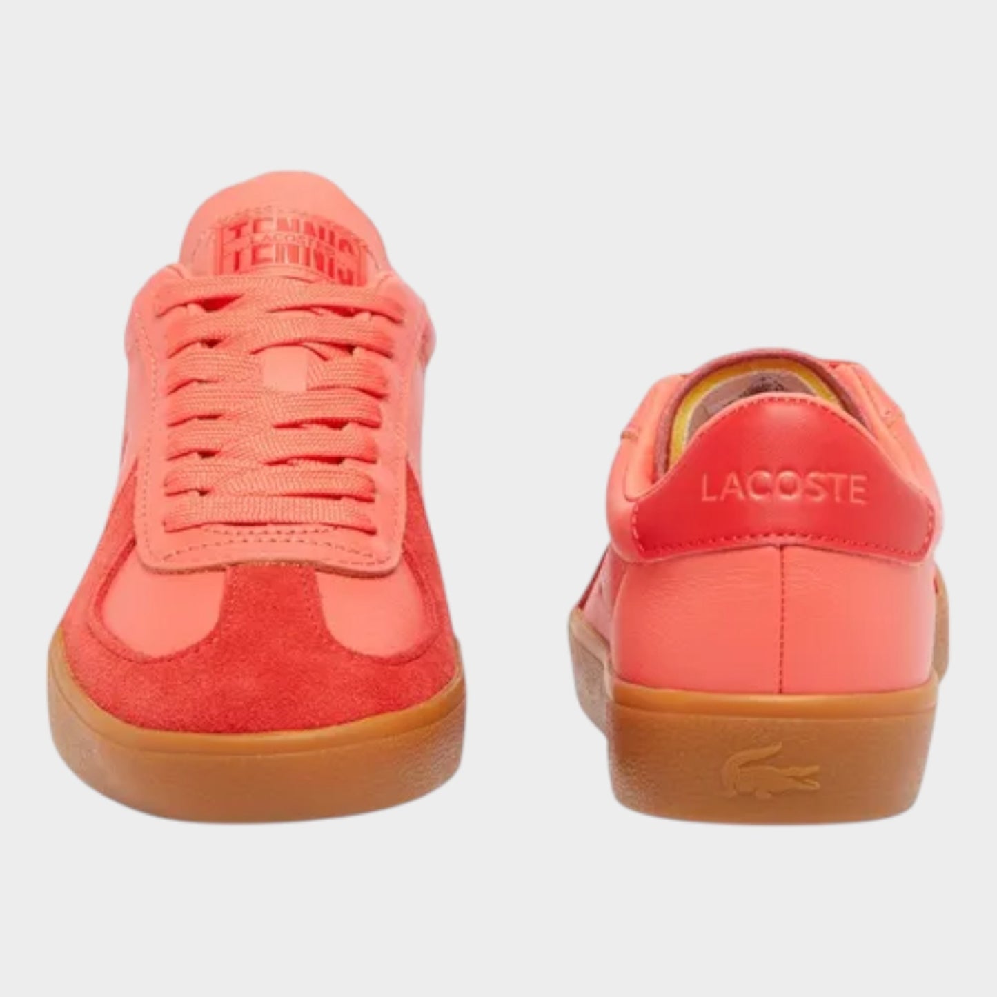 Tenis Lacoste Mujer Baseshot Pro Urban Piel 749sfa0030abx Rojo