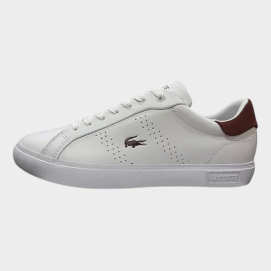 Tenis Lacoste Powercourt 2.0 Piel 749sfa0087385 Blanco