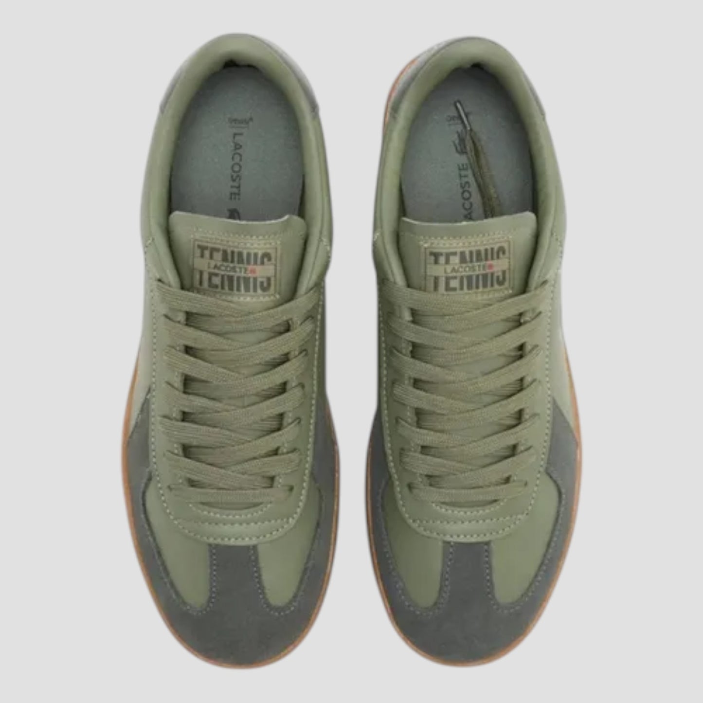 Tenis Lacoste Hombre Baseshot Pro 749sma0064kg9 Verde