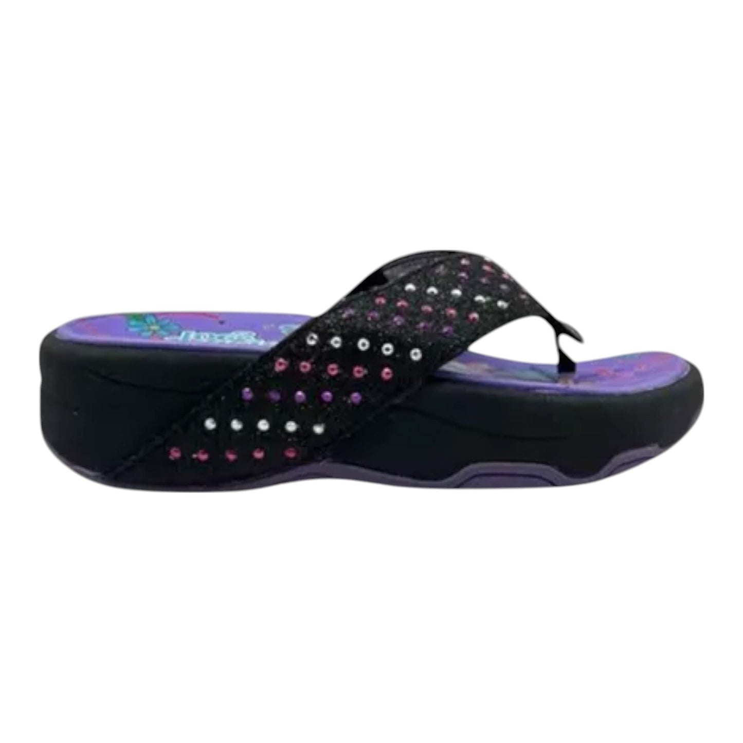 Sandalia Skechers Niña Twinkle Toes 86752bklv