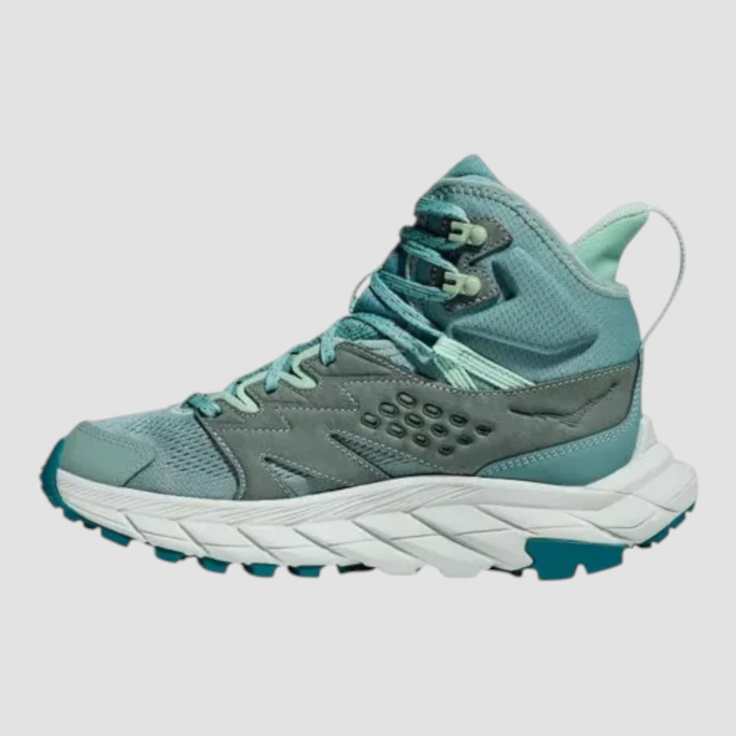 Tenis Hoka Mujer Anacapa Breeze Mid 1134506tmgr Verde Claro
