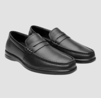 Zapatos Flexi Hombre Mocasín Confort Piel 423003neg