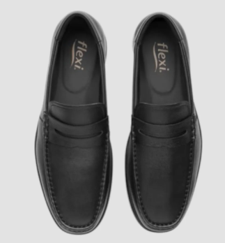 Zapatos Flexi Hombre Mocasín Confort Piel 423003neg