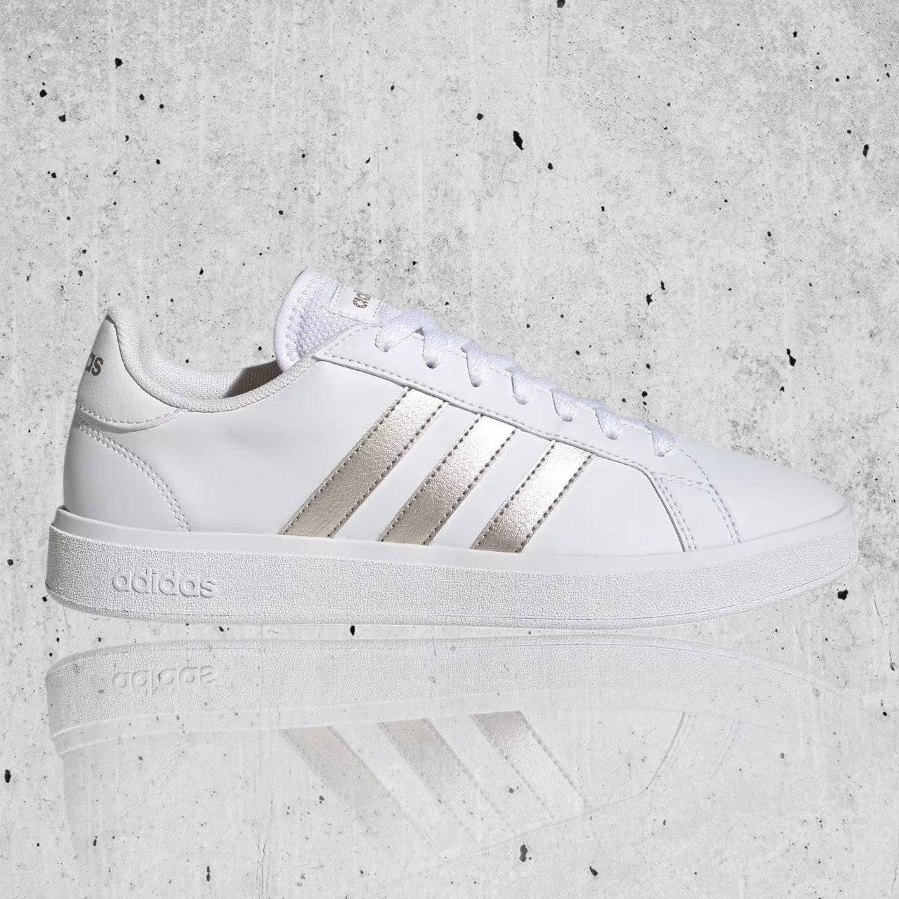 Tenis Adidas Grand Court Base 2.0 Mujer GW9263