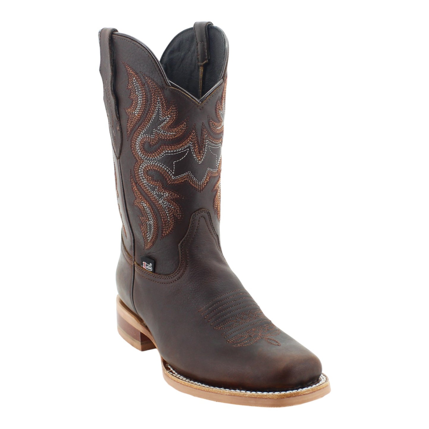 Botas Vaqueras Justin Hombre Premium Rage Piel Jb5457 Miel Rage