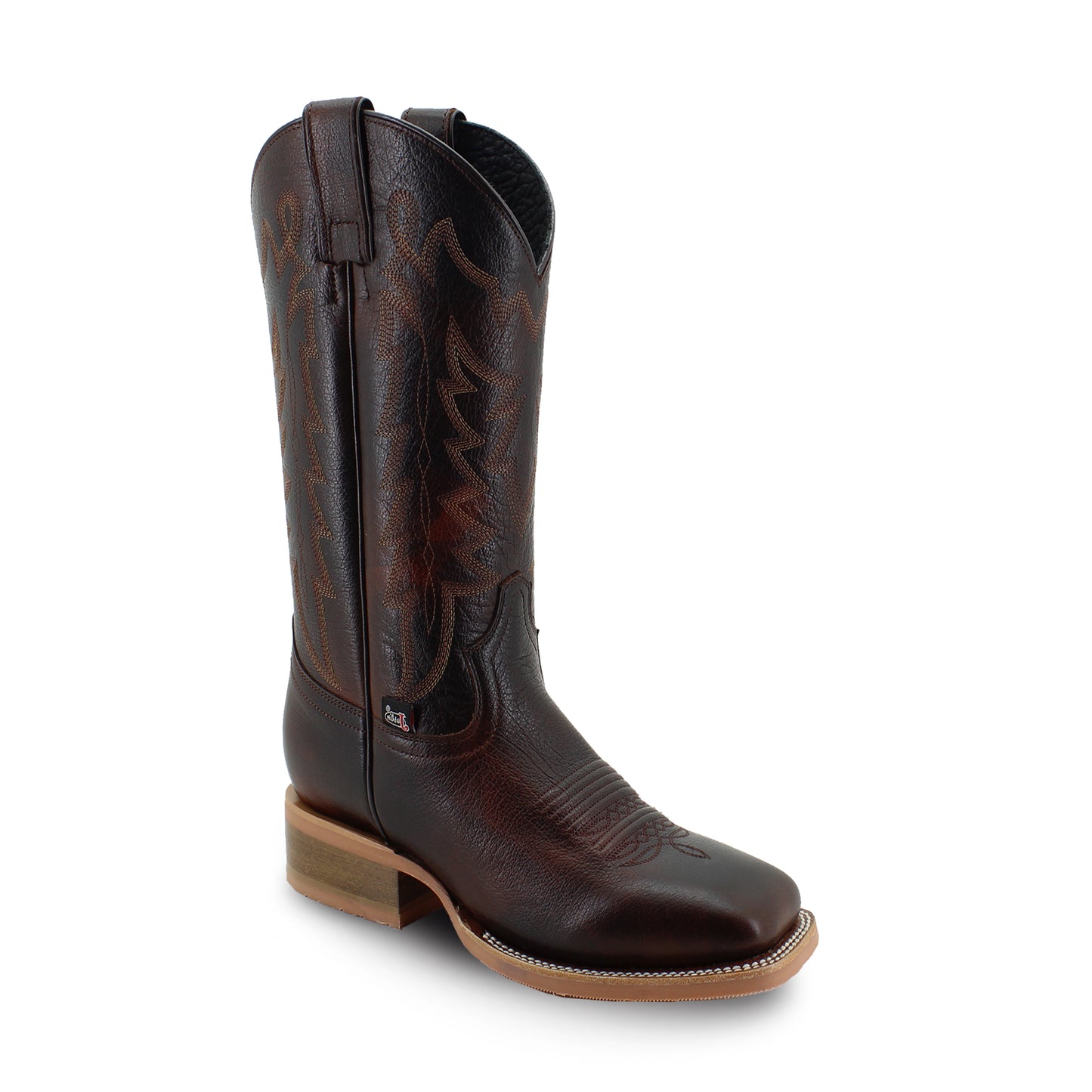Botas Vaqueras Justin Hombre Soft Cherokee Jb5482 Cognac Cherokee