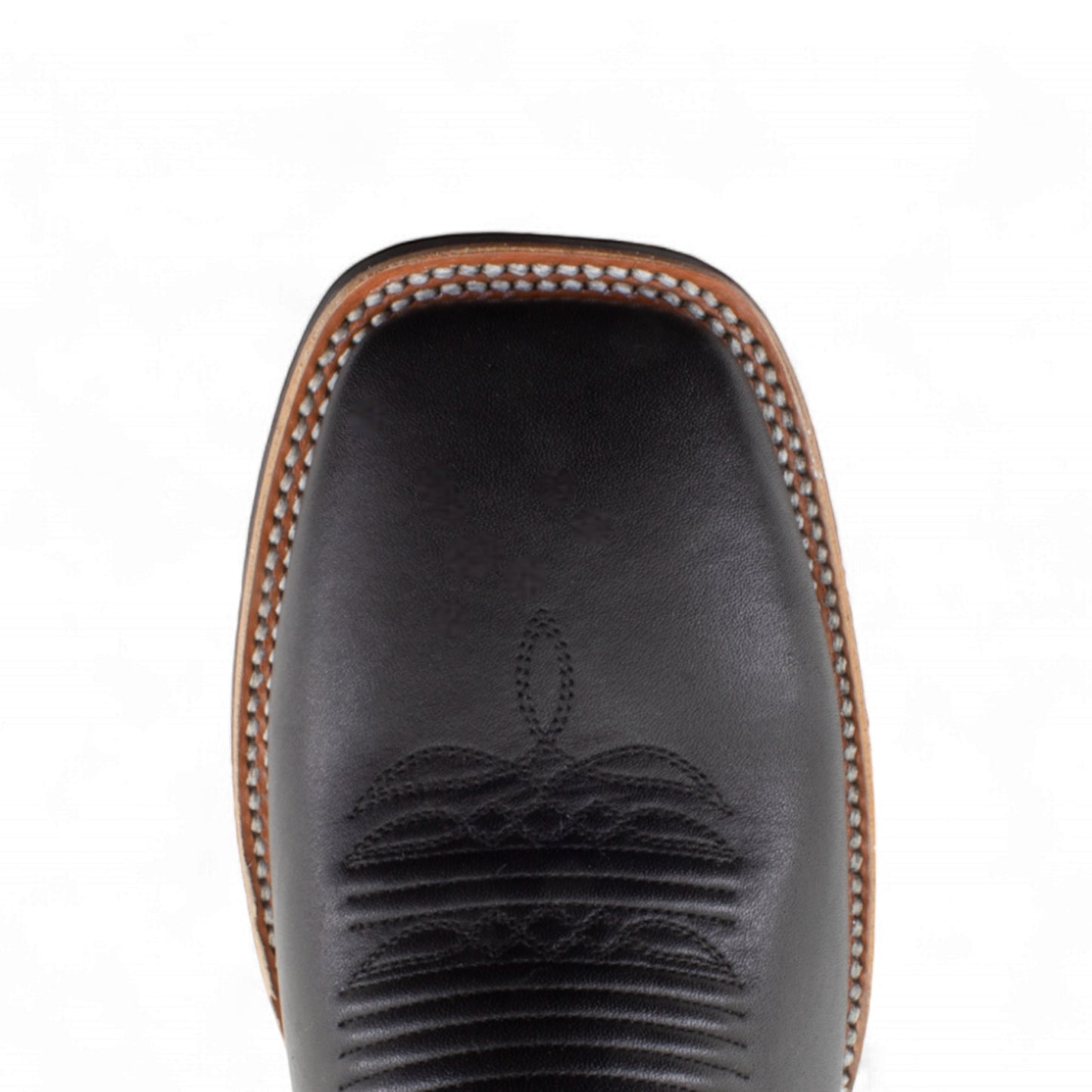 Botas Vaqueras Justin Hombre Marshal Graso Jb5524 Negro Graso