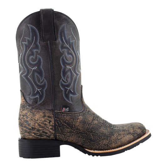 Botas Vaqueras Justin Hombre Marshal Piel Jb5557 Pinto