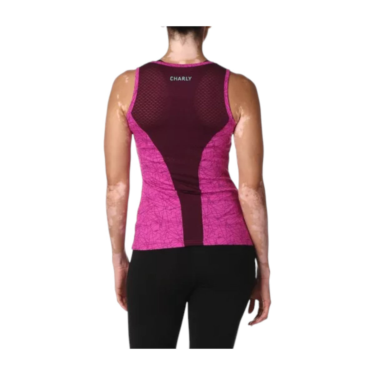 Playera Charly Mujer Deportiva Tank Sin Mangas 5010072132