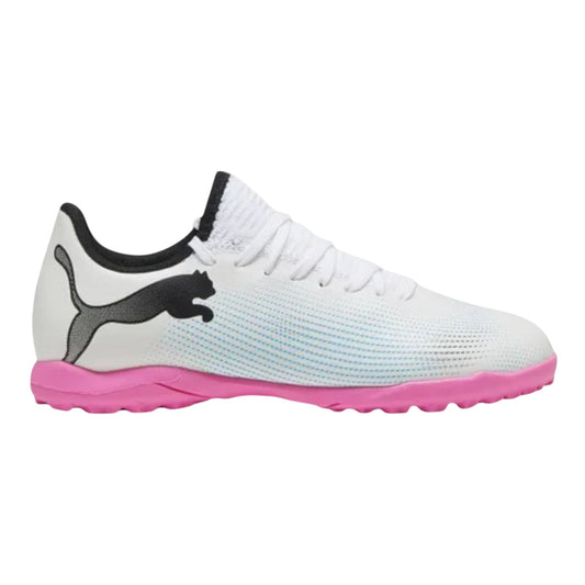 Tenis Puma Niños Future 7 Play Futbol Att Jr 10773701 Blanco