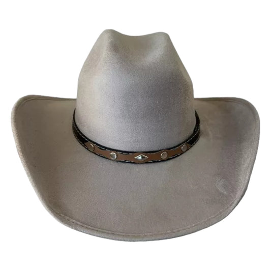Sombrero Chihuahua Gamuza Unisex Schg0623 Gris