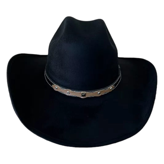 Sombrero Chihuahua Gamuza Unisex Schg0623 Negro