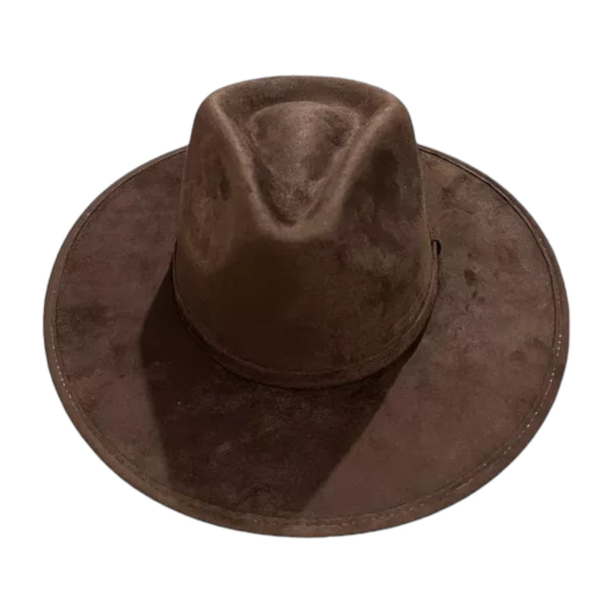 Sombrero Peregrina Mujer Fedora Gamuza Sint. 2022101