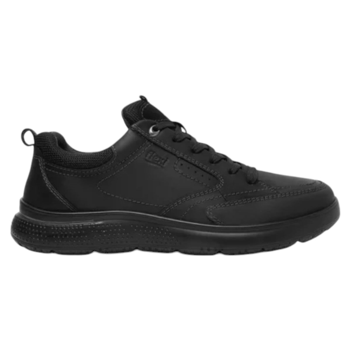 Tenis Flexi Country Hombre Outdoor De Piel 417604neg