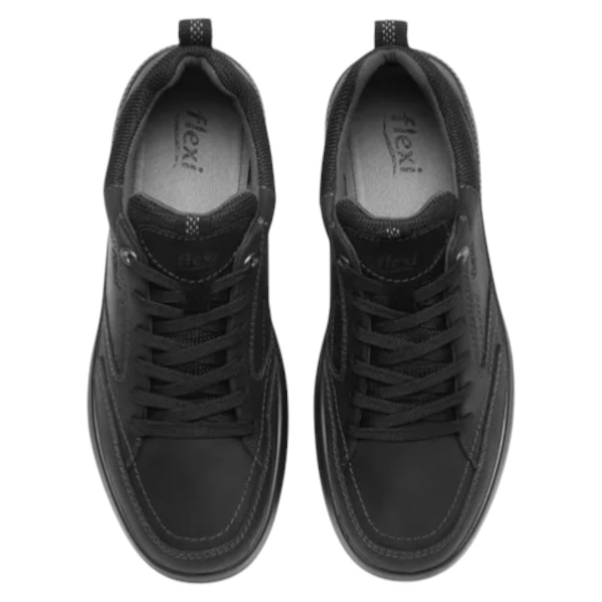 Tenis Flexi Country Hombre Outdoor De Piel 417604neg