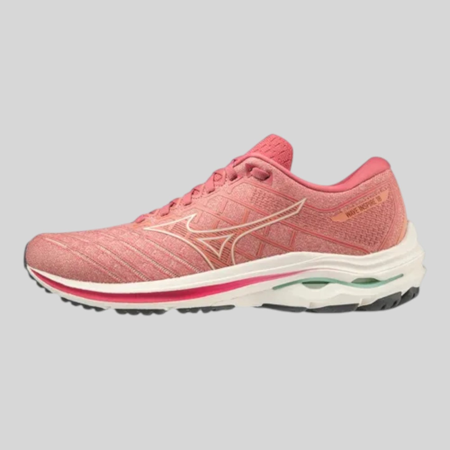 Tenis Mizuno Mujer Wave Inspire 18 J1gd224414 Rosa