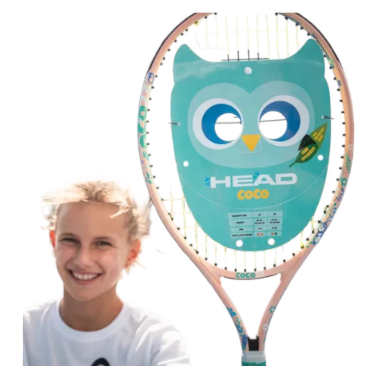 Raqueta De Tenis Head Junior Coco 21 Niñas 4 A 6 Años 233022