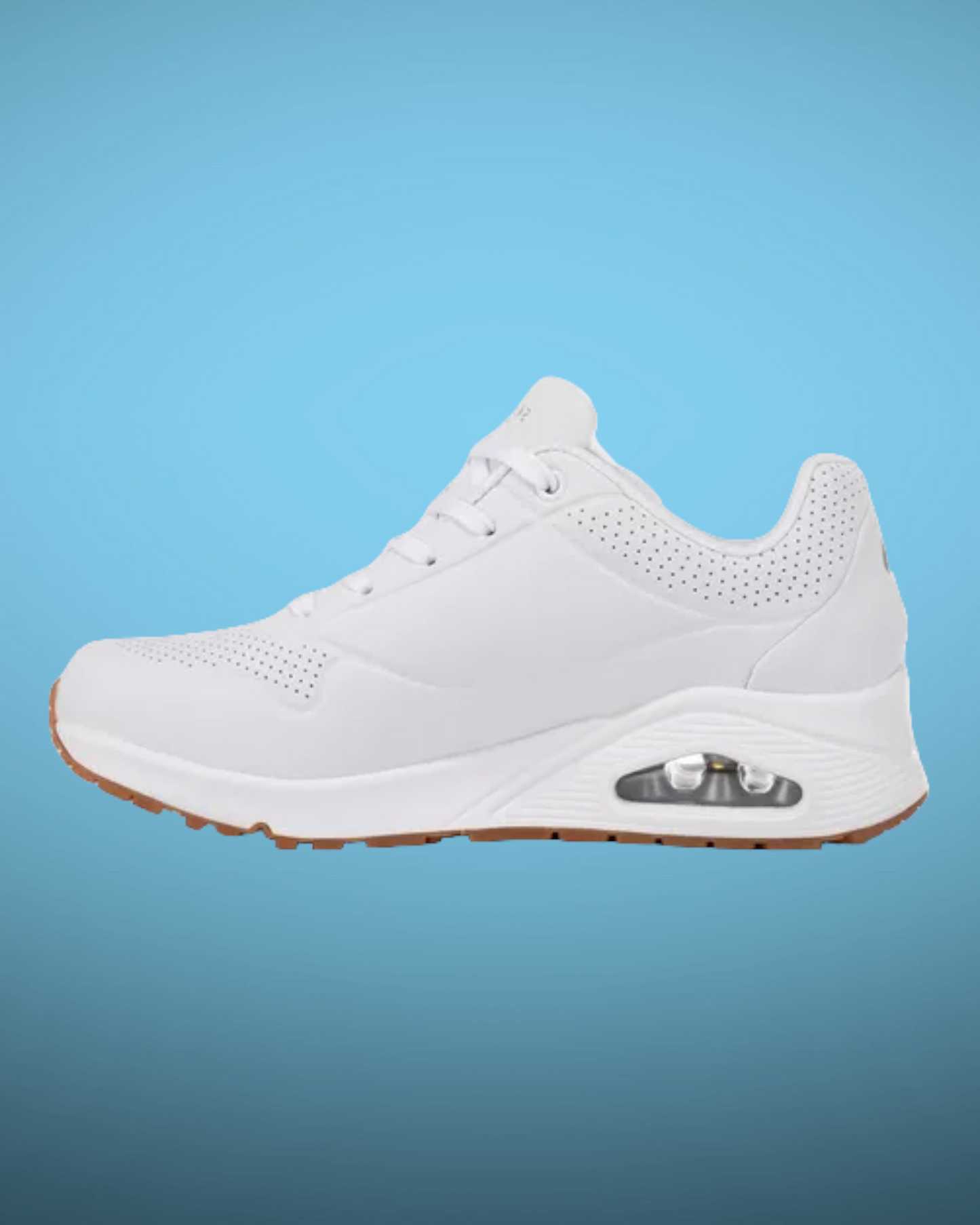 TENIS SKECHERS UNO STAND ON AIR 73690WHT	MUJER